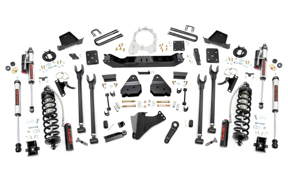 Ford F-250 Super Duty Suspension Lift Kit - Rough Country - 4-Link C/O Vertex - '17-'22